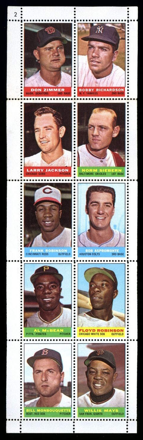 1964 Bazooka Stamps Sheet 2